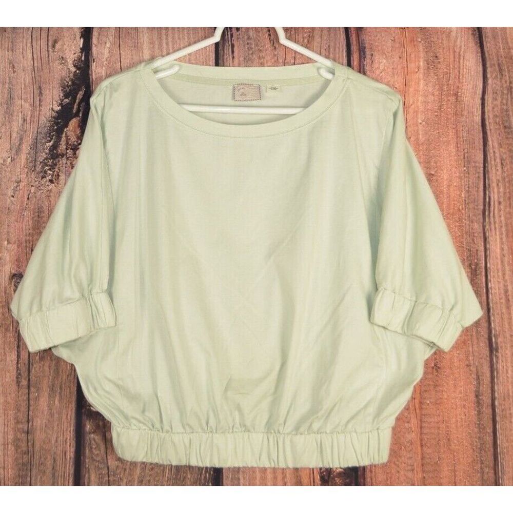 Anthropologie Light Green Top